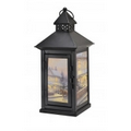 Thomas Kinkade "Victorian Christmas" 13.5" LED Lantern